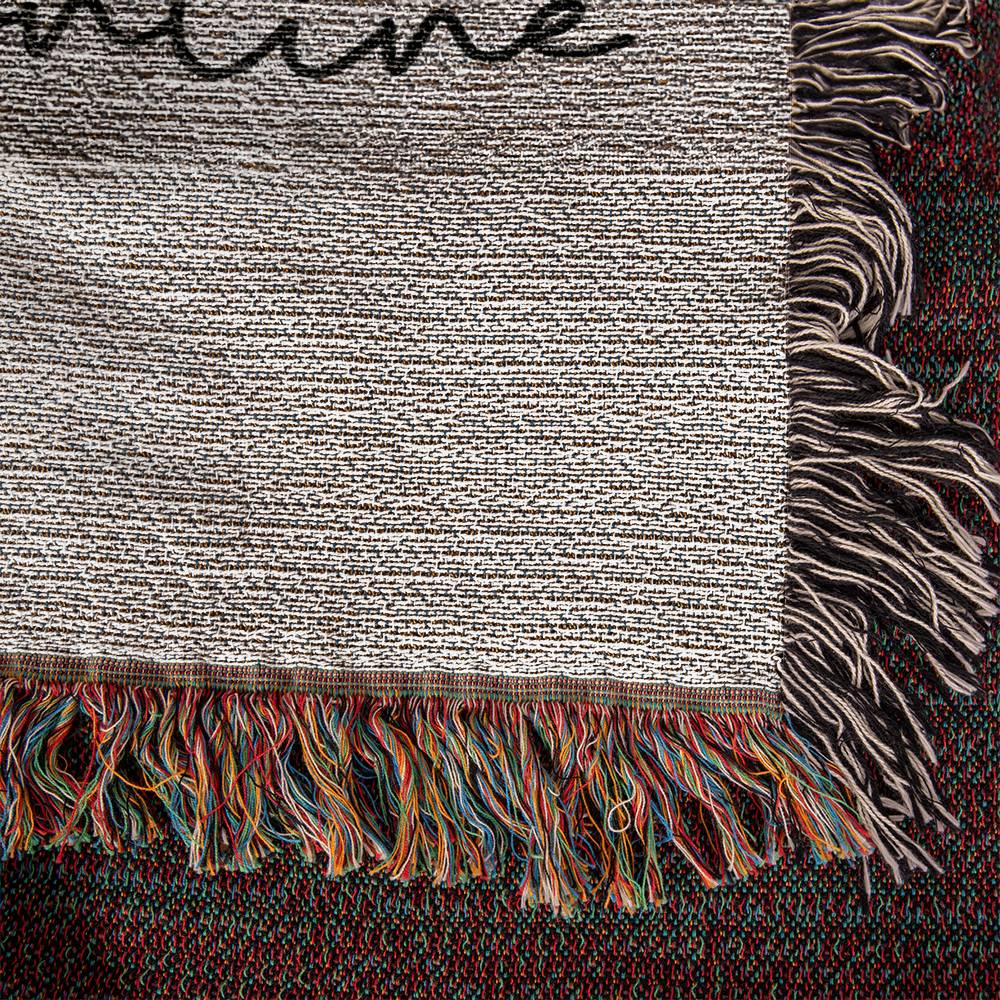 Jesus Is My Valentine Woven Throw Blanket, Jesus Valentine's Day Blanket, Christian Valentine, Religious Gift, Jesus Lover Vday Gifts