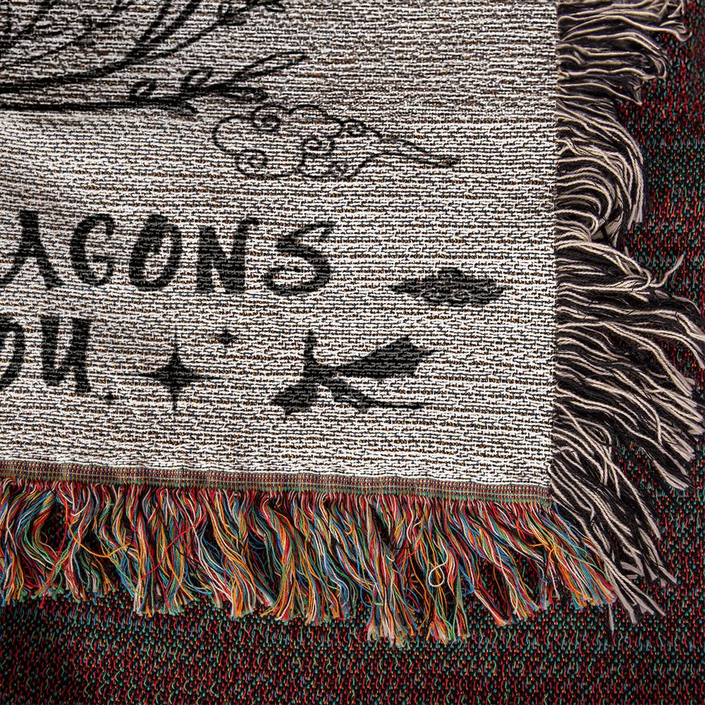 Fourth Wing Throw Blanket Couch, Bookish Merch, Reader Gift Ideas For Her, Reading Blanket Book Lover Gift, Christmas Gift For Her