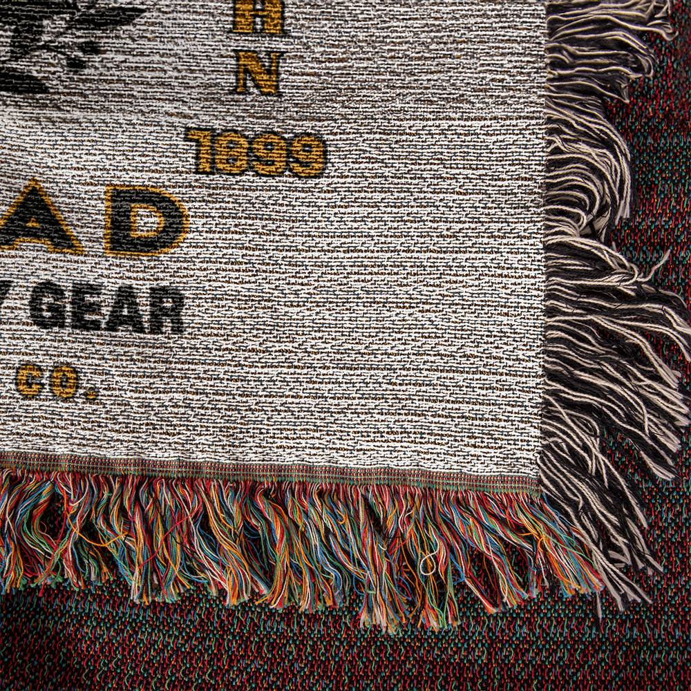 Redemption Retro Red Dead Blanket, Arthur Morgan High Honor Deer Path Home Decor, Video Games Lover Gift, Western Cowboy Quote