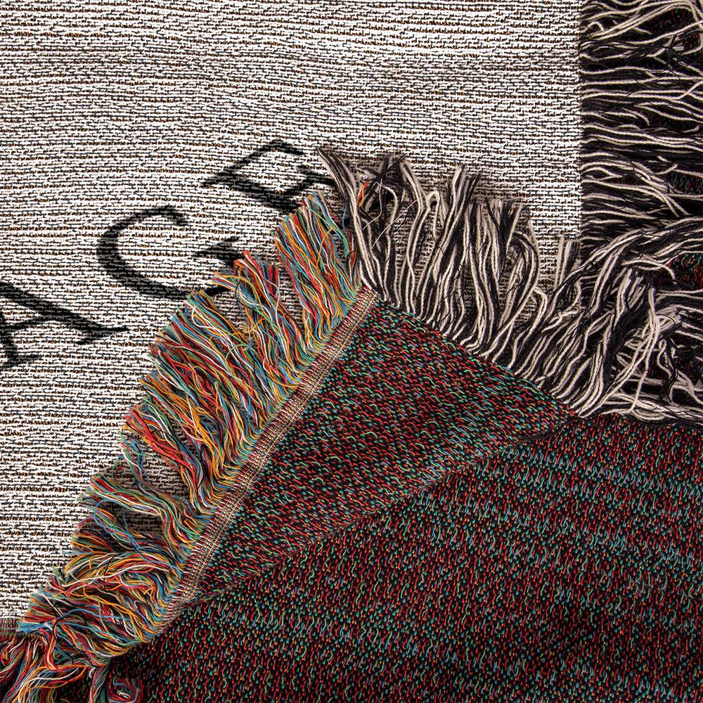 Fluent in Fowl Language Woven Blanket, Funny Chicken Gift for Grandma Mom Mothers Day Gift for Her, Chicken Lover Gift Ideas