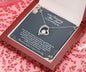 To My Amazing New Mom On My Wedding Day Forever Love Necklace | Daughter-in-Law Gift for Mother-in-Law | Gift to Mother-in-Law