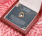 To My Amazing New Mom On My Wedding Day Forever Love Necklace | Daughter-in-Law Gift for Mother-in-Law | Gift to Mother-in-Law