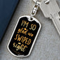 I'M So Glad We Swiped Right w. ENGRAVING Keychain | Valentines Day Gift for Tinder Couples | Tinder Gift for Boyfriend| Tinder Valentines Day Gift for Him