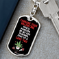 Personalized Cannabe Your Valentine Graphic Keychain w. Engraving | Valentine's Day Gift for Him or Her | Funny Humor Stoner Valentine | Personalized Valentine's Gift