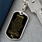 "Daddy to Be" Love, Kisses And Kicks From Mommy's Tummy Keychain w. ENGRAVING