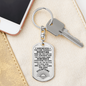 Dog Tag Sellers Guide Keychain Template