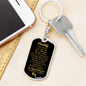 "Daddy to Be" Love, Kisses And Kicks From Mommy's Tummy Keychain w. ENGRAVING