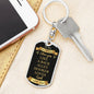 To My Husband, Love You Like Funny Gift Keychain