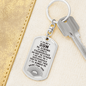 To My Son Personalized Addiction Recovery Keychain Gift, Narcotics Anonymous Gift, NA Sobriety, Sobriety Milestone, Sober Recovery