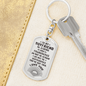 To My Boyfriend Personalized Addiction Recovery Keychain Gift, Narcotics Anonymous Gift, NA Sobriety, Sobriety Milestone, Sober Recovery