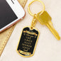 To My Husband, Love You Like Funny Gift Keychain