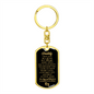 "Daddy to Be" Love, Kisses And Kicks From Mommy's Tummy Keychain w. ENGRAVING
