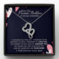 Promise To Love You Double Heart Promise Necklace
