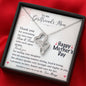 To My Girlfriend's Mom Mother's Day Necklace, Girlfriend's Mom Gift, Mother's Day Gift For Girlfriends Mom
