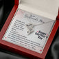 To My Girlfriend's Mom Mother's Day Necklace, Girlfriend's Mom Gift, Mother's Day Gift For Girlfriends Mom