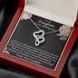 To My Daughter On Her Wedding Day Necklace, To Bride from Mother Necklace, Bride Jewelry Gift from Mother