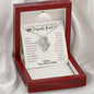 To Our Amazing Daughter, Congrats Grad Double Heart Necklace | High School, College, University Grad