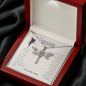 To My Amazing Mentor Dragonfly Necklace | Gift For Boss, Teacher, Professor, Tutor, Thank You Gift