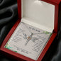 To My Mom from Son, I Will Always Be There Dragonfly Necklace | Gift for Mom from Son| Birthday, Mother's Day
