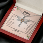 Believe in yourself Dragonfly Necklace | Encouragement Dragonfly Necklace Gift, Necklace to Mom, Sister, Wife, Girlfriend, Mentor, Daughter
