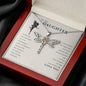 To My Daughter, Live Your Dreams Dragonfly Necklace | Gift for Daughter from Step-Mom, Step-Dad