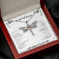 To My Best Friend, Victory, Luck & Change Dragonfly Necklace, New Beginnings Necklace, Breakup Gift NecklaceBeginnings
