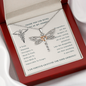 Thank You For Being Part Of My Journey Dragonfly Necklace | Preceptor Thank You Gift | A Truly Amazing Preceptor Gift Necklace