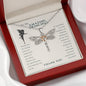 To My Amazing Principal Appreciation Dragonfly Necklace | Principal Gifts | Principal Thank You Gift | Principal Gifts End of Year