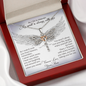 From My Mom In Heaven Dragonfly Necklace | Mom Memorial Necklace | Loss of Mother Gift | Mother Loss Sympathy Gift