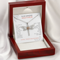 To My Amazing Mother, Love Your Daughter Dragonfly Necklace | Gift for Mom | Mom's Birthday, Mother's Day, Christmas Gift
