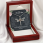 To My Amazing Mom Dragonfly Necklace | Gift to Mom from Daughter / Son | Mother's Day Gift for Mother