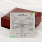 To My Bonus Mom I Will Always Be There Dragonfly Necklace | Gift for Bonus Mom from Step-Daughter, Step-Son