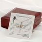 To Our Granddaughter, Live Your Dreams Dragonfly Necklace | Gift From Your Grandma & Grandpa Necklace