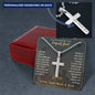 To Our Son Graduation Cross Necklace Gift | Graduation gift for our son | High School, Technical School, College Graduation