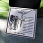Personalized To My Army Son Cross Necklace| Gift for Son| Welcome Home Gift| Deployment Gift for Son| Personalized Cross for Birthday