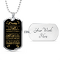 Daddy To Be, This Christmas I am Snuggled In Mommy's Tummy Luxury Dog Tag