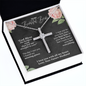 Wedding Gift For My Wife Cross Necklace | Wedding Day Gift for bride from Groom, To my Beautiful Bride Gift from Groom to Bride Gift Wedding Day