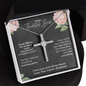 Wedding Gift For My Wife Cross Necklace | Wedding Day Gift for bride from Groom, To my Beautiful Bride Gift from Groom to Bride Gift Wedding Day