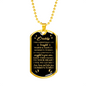 Daddy To Be, This Christmas I am Snuggled In Mommy's Tummy Luxury Dog Tag