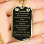 You're My Hero Already - Grandpa-to-be Luxury Dog Tag
