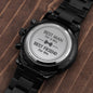 Best Man Gift Chronograph Watch, Best Man Watch, Groomsmen Gifts, Best Man Proposal, Unique Best Man Wedding Gift