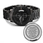 "Daddy to Be" You'Re My Hero Luxury Chronograph Watch