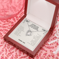 Thanks For Not Putting My Boyfriend Up For Adoption Forever Love Necklace | Boyfriend's Mom Gift from Girlfriend | Mother's Day, Christmas, & Birthday Gift