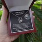 To My Soulmate, I Love You To the Mood and Back| Forever Love Necklace | Anniversary, Birthday, Valentines Day