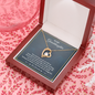 To My Granddaughter My Love For You Will Never Fade Forever Love Necklace | Granddaughter Gift From Grandmother for Birthday, Graduation