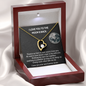 To My Soulmate, I Love You To the Mood and Back| Forever Love Necklace | Anniversary, Birthday, Valentines Day