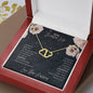 To My Beautiful Wife, I Love Everything About You, Luxury Solid 10K Gold Heart Necklace | Anniversary Gift from Husband
