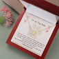 To My Dog Mama, Until We Meet Again Solid 10K Gold Infinity Love Necklace | Loss of Dog memorial necklace | Dog loss gifts | Rainbow Bridge Dog | Pet sympathy gift