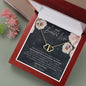 To My Beautiful Wife, You've Made Me The Happiest Man Ever, Luxury Solid 10K Gold Heart Necklace | Anniversary Gift from Husband