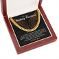 To My Harley Davidson Riding Partner Cuban Link Chain Necklace | Gift for Husband | Gift For Boyfriend | Motorcycle Life